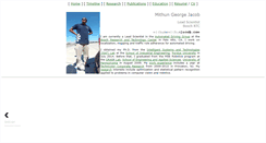 Desktop Screenshot of mithunjacob.com